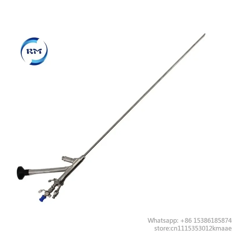 Nephroscope Sheath and Obturator with Optical Central Rod for Urology Surgery
