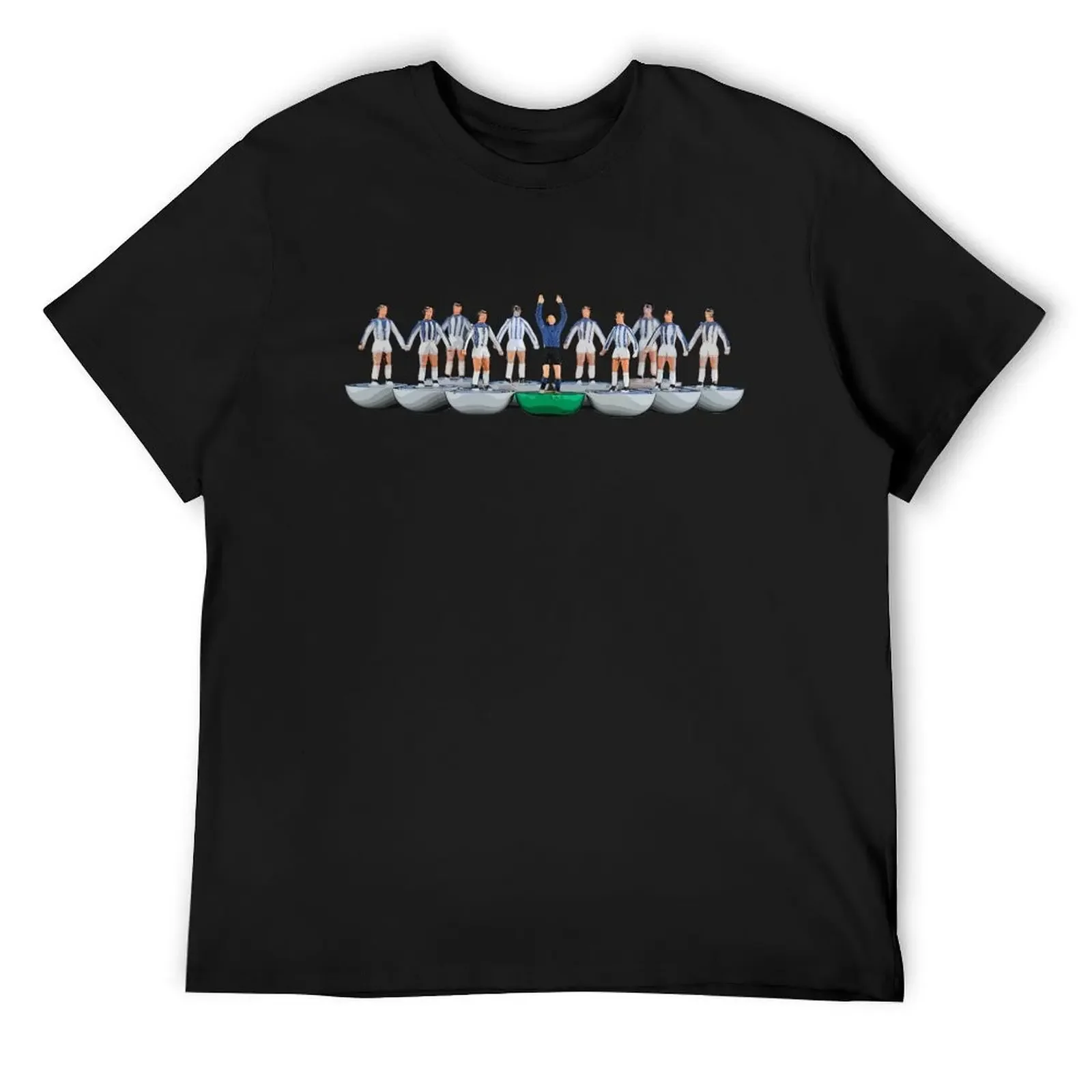 

Huddersfield Town/Kilmarnock subbuteo inspired design T-Shirt essential t shirt gifts for boyfriend black t shirts for men