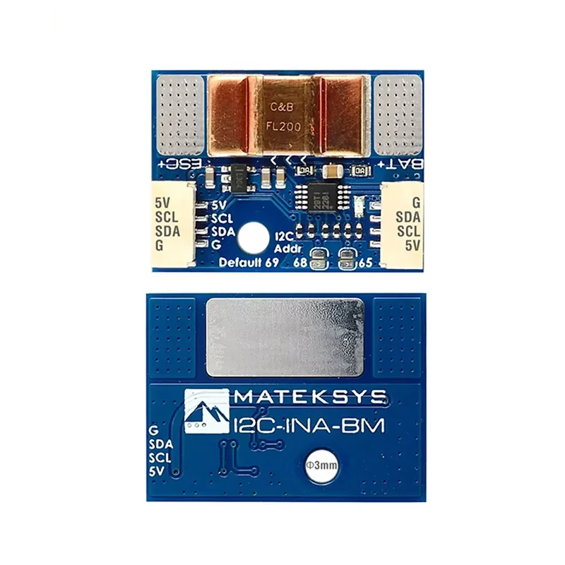 VOLODYMYR for MATEK Mateksys I2C-INA-BM ULTRA-PRECISE I2C POWER MONITOR for RC FPV Drone