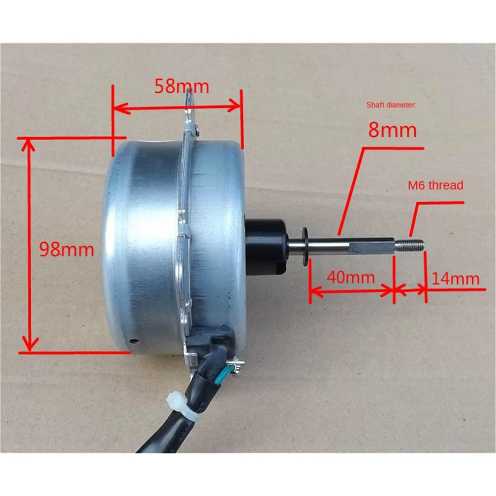 B66C Low-Speed Three-Phase Permanent Magnet Brushless AC Brushless Wind Generator + Ballast Hand Hydraulic Power 12V-220V