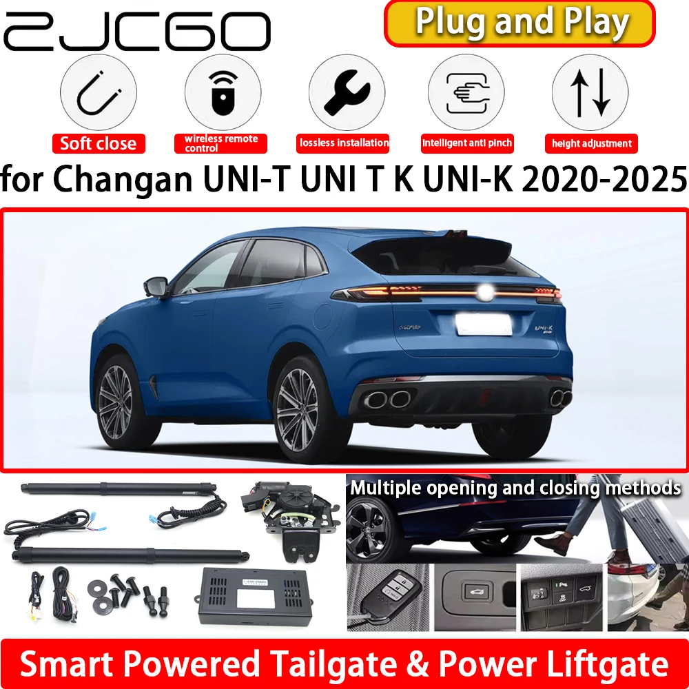 

ZJCGO for Changan UNI-T UNI T K UNI-K 2020-2025 OEM Automatic Electric Powered Tailgate Power Liftgate Tail Gate Lift Kit System