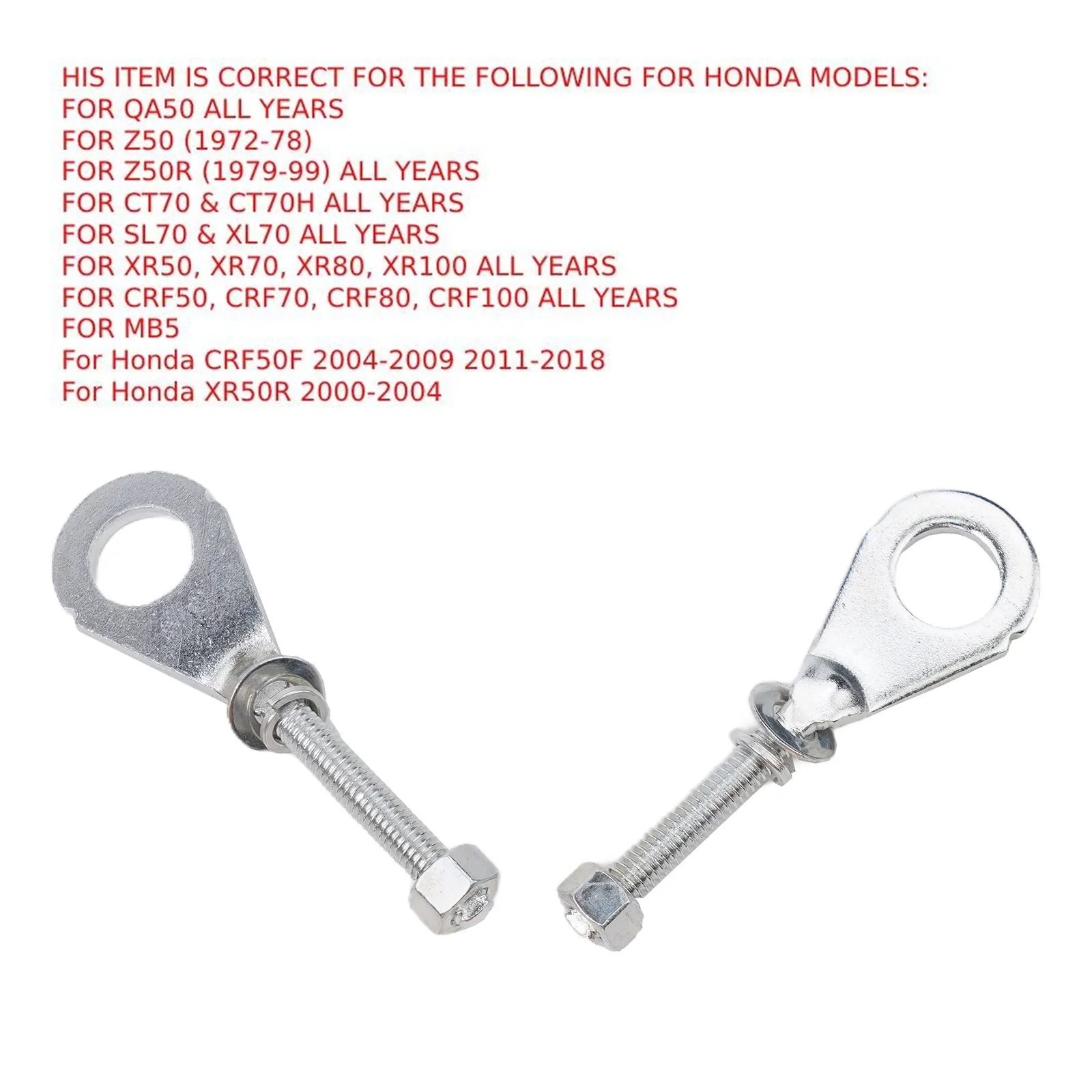 Precision Engineered Chain Adjuster for For HONDA Z50R XR50 XR80 XR70 XR100 CRF50 CRF 80 100 CRF70 Improved Functionality