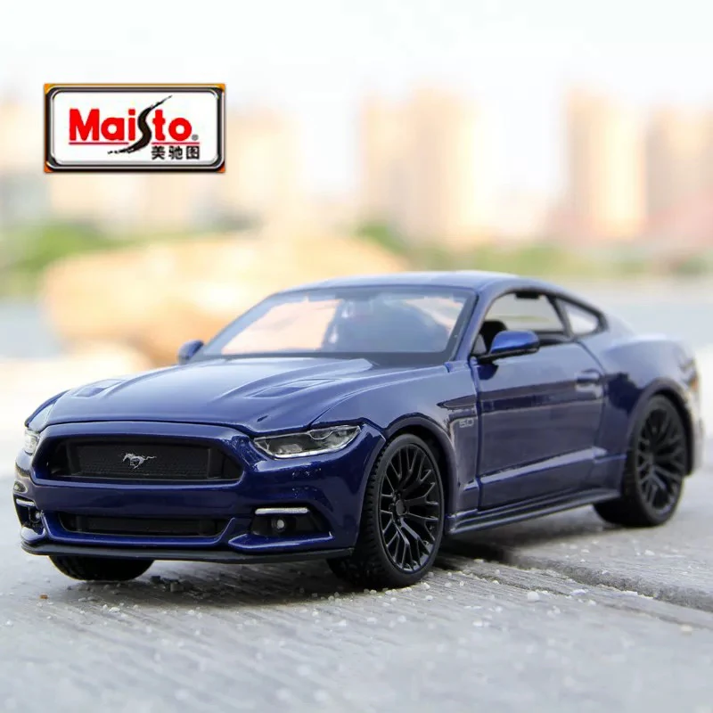 

Maisto 1:24 Ford Mustang GT 2015 Alloy Car Diecasts & Toy Vehicles Car Model Miniature Scale Model Car Toy For Children