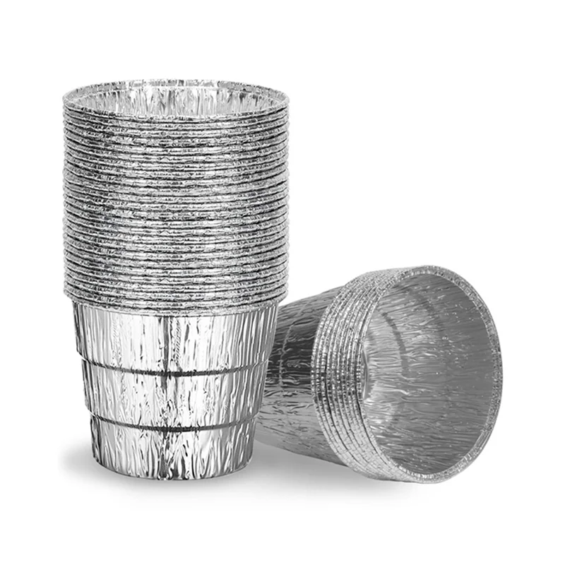 

L55A-30 Pcs Grease Bucket Liners For Traeger Pellet Wood Grill Smoker, Drip Bucket Liner Replacement For BAC407 Inserts