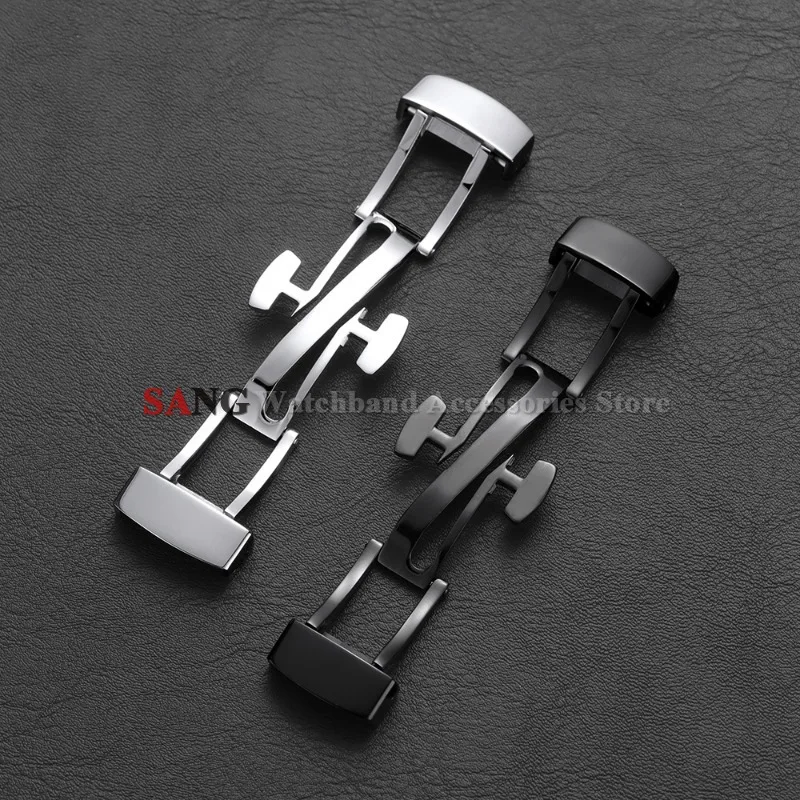 Folding Watch Clasps for Patek Philippe 5164A 5167A 5168A Aquanaut Series Watch Buckle Folding Stainless Steel18mm Watch Button image 2