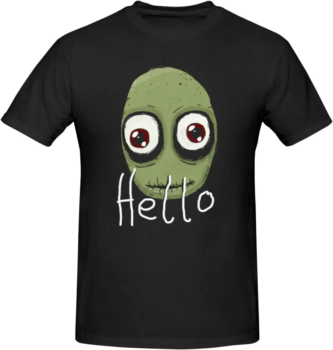 Salad Fingers T Shirt Man's Summer   Short Sleeve  Tees High Quality 100%Cotton Short Sleeve