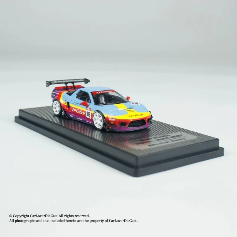 โมเดลรถสปอร์ตฮอนด้า NSX NA1 รุ่น Rocket Rabbit ของ INNO diecast ขนาด 1/64 ทำจากโลหะผสม สำหรับนักสะสมและตกแต่ง