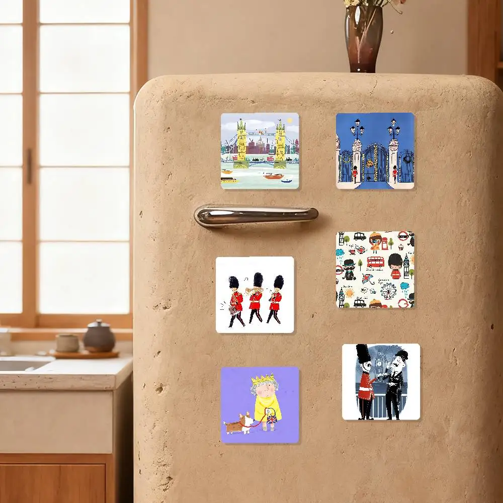 London Aesthetic Art Refrigerator Magnets For Dishwasher/ Refrigerator/ Freezer, Whimsical Kitchen Decor