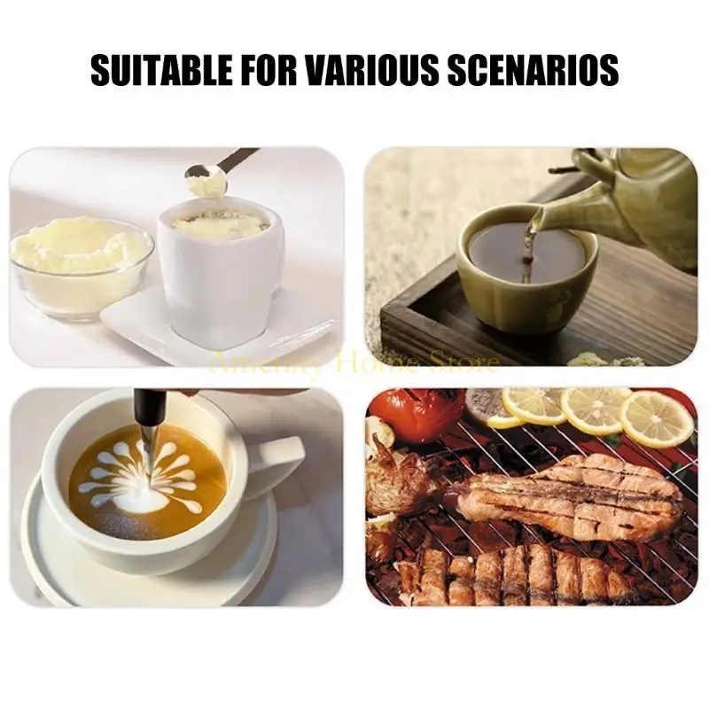 

F26C Bimetallic Probes Temperature Gauges Food Temperature Gauges Round Panel for Food Safety & Flavor for Professional cook