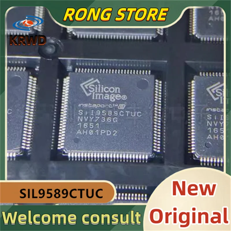 

5 шт. JW5116F Новый и оригинальный SIL9589CTUC SIL9589 SII9589CTUC-3 SII9589 QFP100
