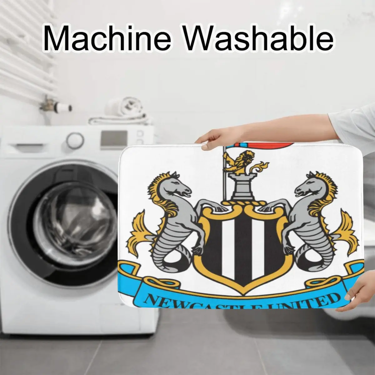 Newcastle United Football Blouses And Toilet mats Bathroom mats Rug Carpet Mat Bath Mat