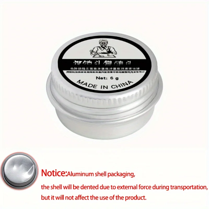 6G غير عصا القصدير أداة إصلاح الحديد رئيس تنظيف لصق سبيكة لحام رئيس القيامة لصق الحديد تلميح تجديد لحام كريم #2