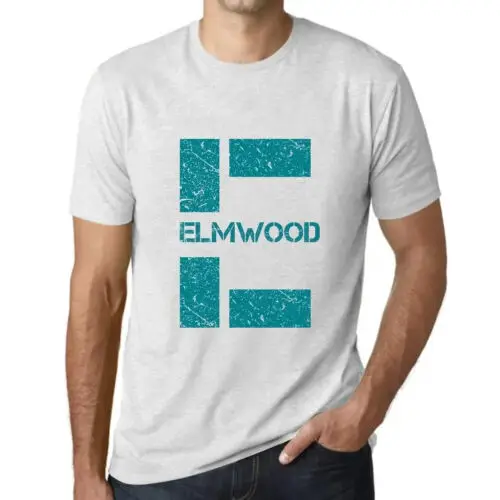 Herren Grafik T-Shirt Elmwood Öko-Verantwortlich Vintage Jahrgang Kurzarm