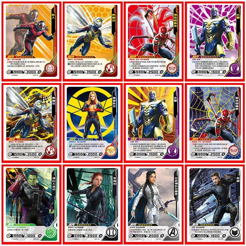 Echte Kayou Legendary Edition Card Series Iron Man Anime Randapparatuur Bordspel Kaartcollectie Hero Duel Speelgoedcadeaus voor kinderen