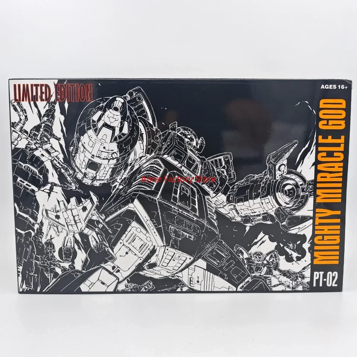 

In stock Transformation toys PT-02M PT02M Powerful miracle God shrinks 26 cm defensive fortress basic action figures Model toys