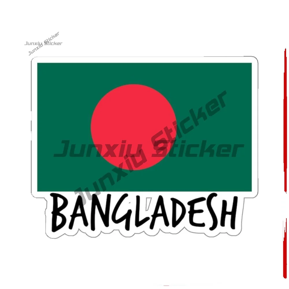 

Bangladesh Flag Stickers National Waterproof Scratch-proof Decal Suitcase Laptop Windshield Guitar Windows Sports Racing Bodywor