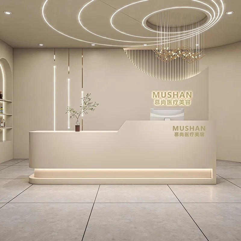 Church Pulpit Reception Desk Podiums Front Church Service Desk Salon Gaming Study Salone Di Bellezza Arredo Modern Furniture