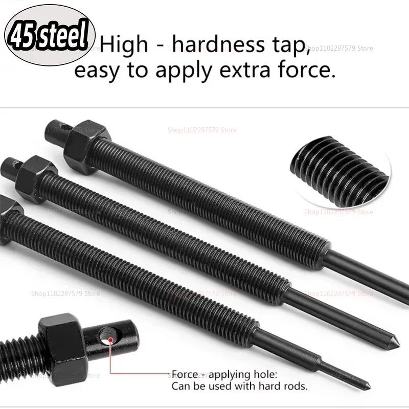 

12pcs Motorcycle Bearing Puller Set Carbon Steel Inner Bearing Removal Tools for Easy Maintenance and Repair