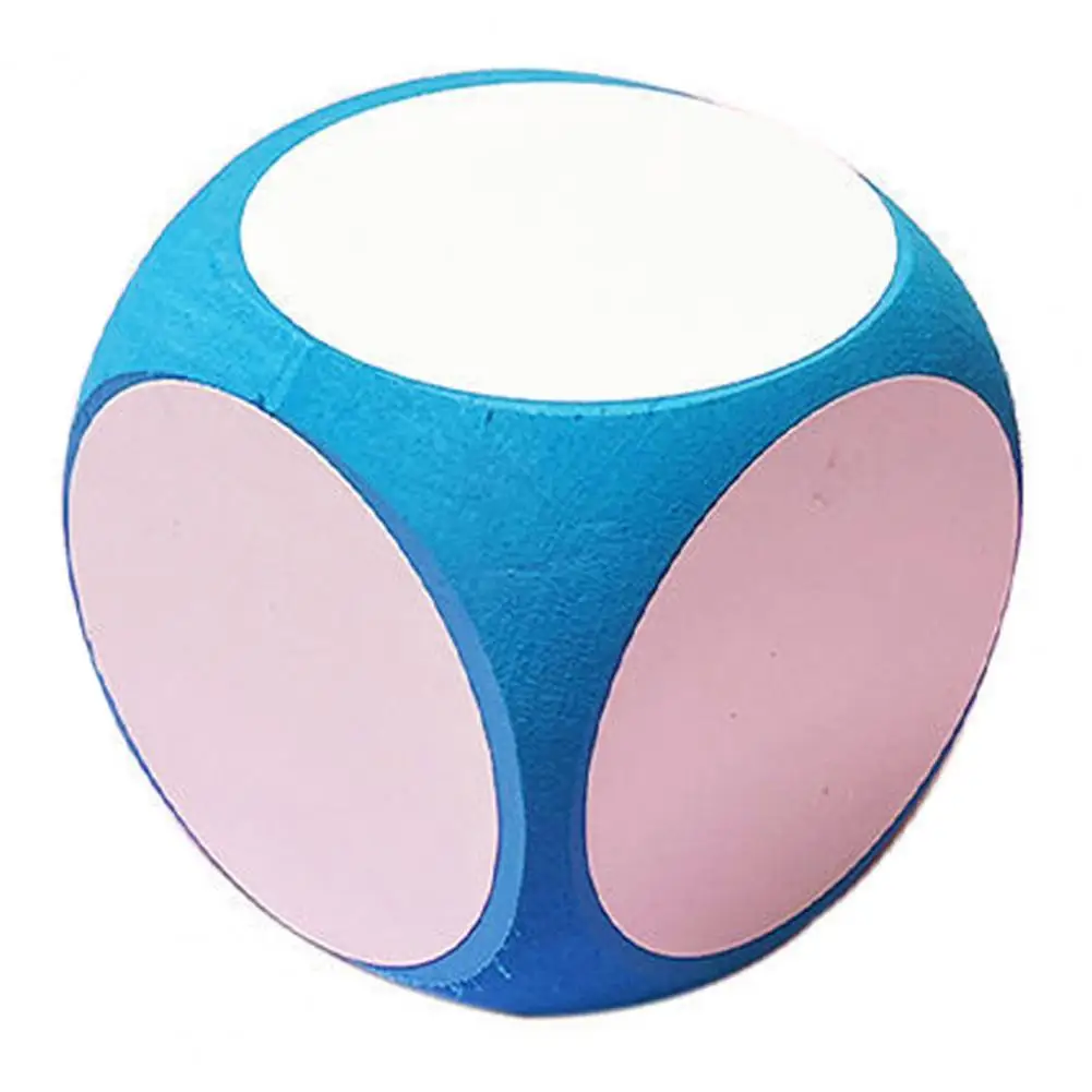 Reusable EVA Foam Dry Erase Dice - Large Erasable Game Blocks Educational Toy for Kids