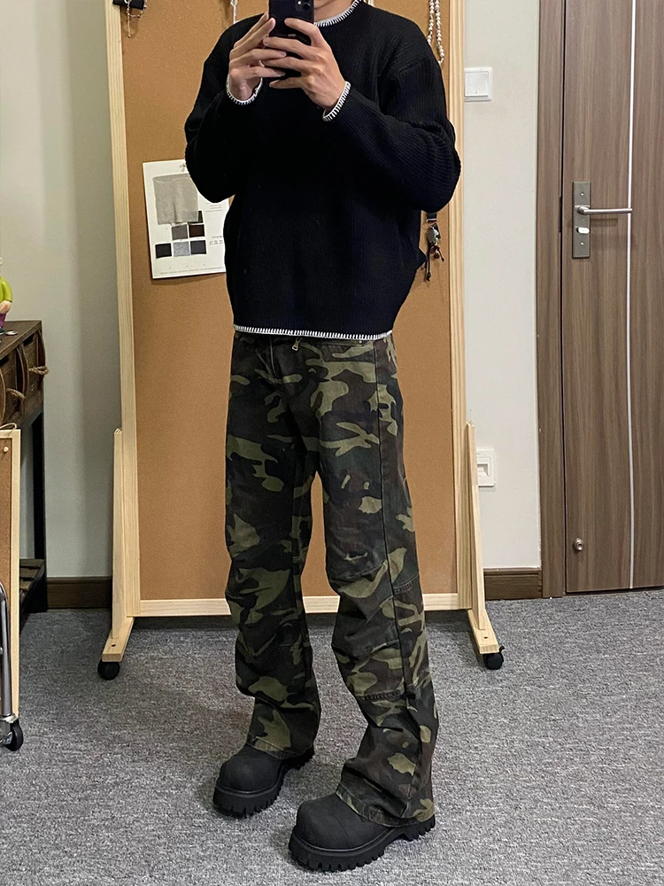 

Bla Henry Collar Lazy Sle Men's Knitted Sweater Inner Wear Autumn Winter High End Feeling Cool Cleanfit Knitwear Top