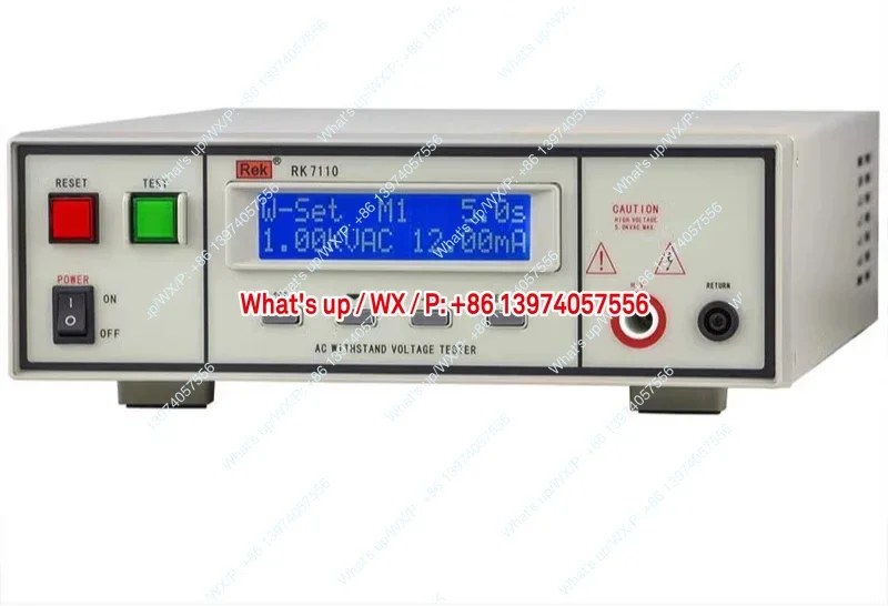 RK7122 Programmed Insulation Withstand Voltage Tester RK9910 Digital AC and DC High Voltage Meter Electrical Isolation Detection