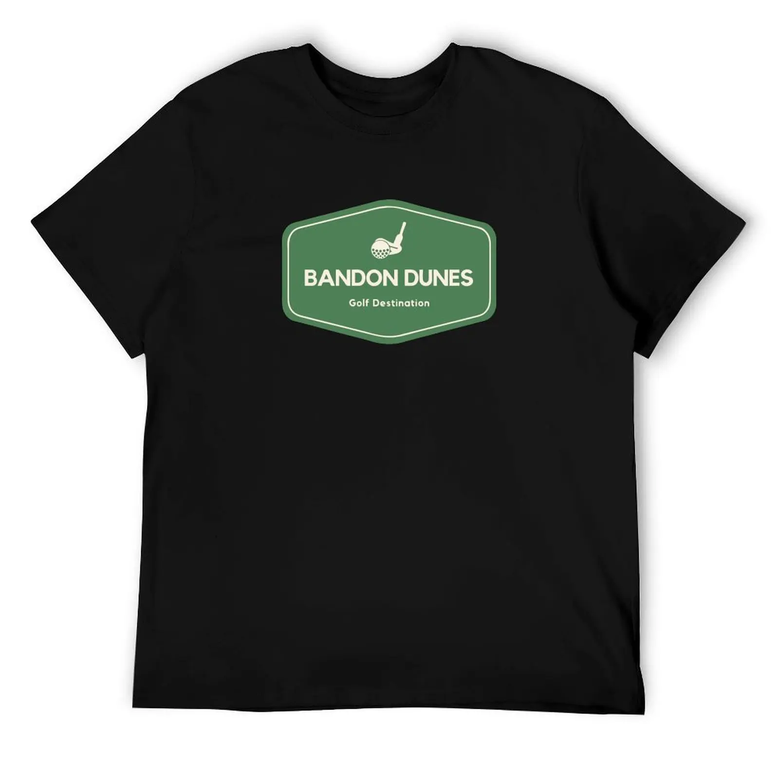 

Bandon Dunes in Oregon - Golf Destination Logo T-Shirt cotton t shirts high quality t shirt man luxury T-Shirt
