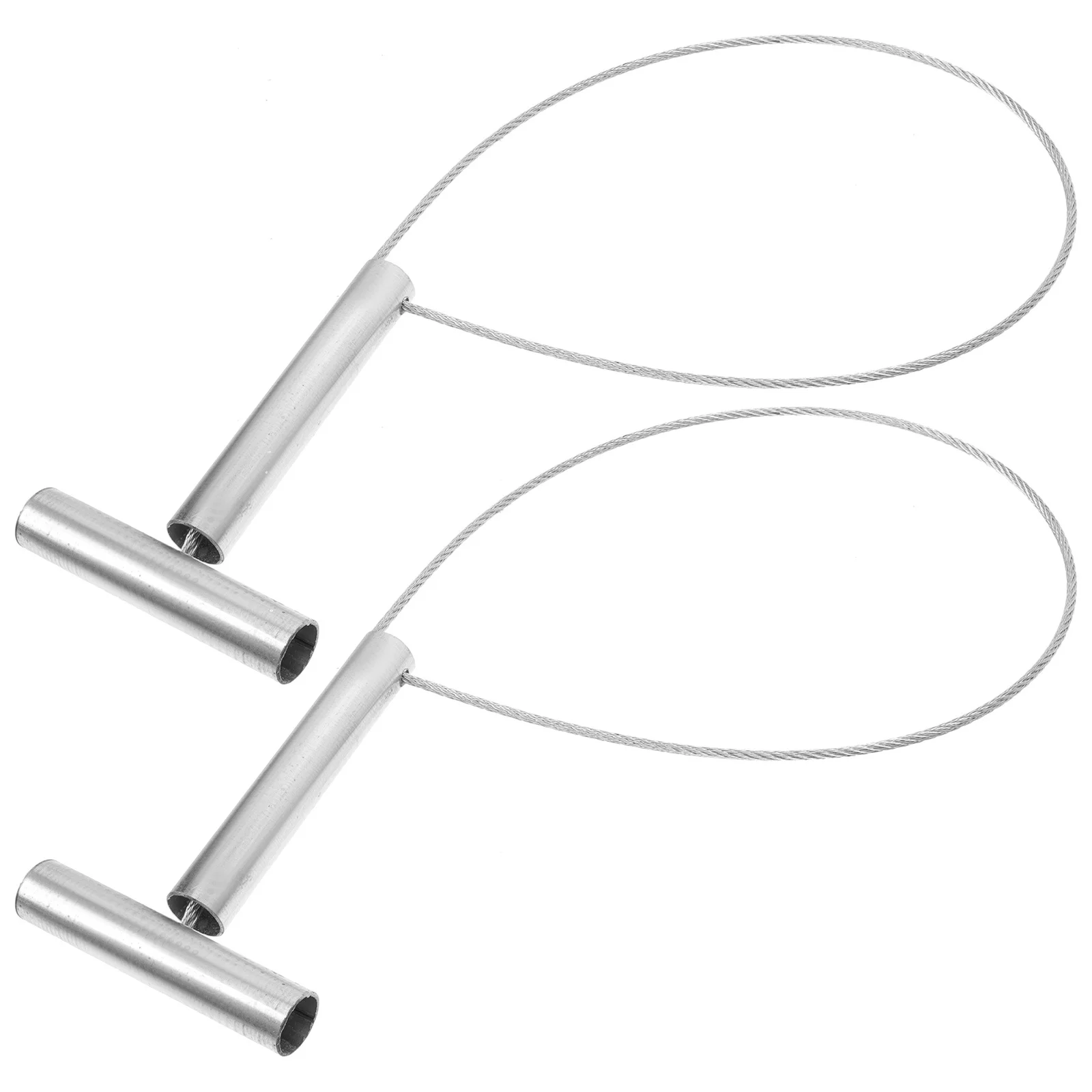 Soporte para receptor de cerdos, cuerda de alambre de acero resistente, herramienta de sujeción para ganado, equipo agrícola para tratamiento de muestreo, 2 uds.