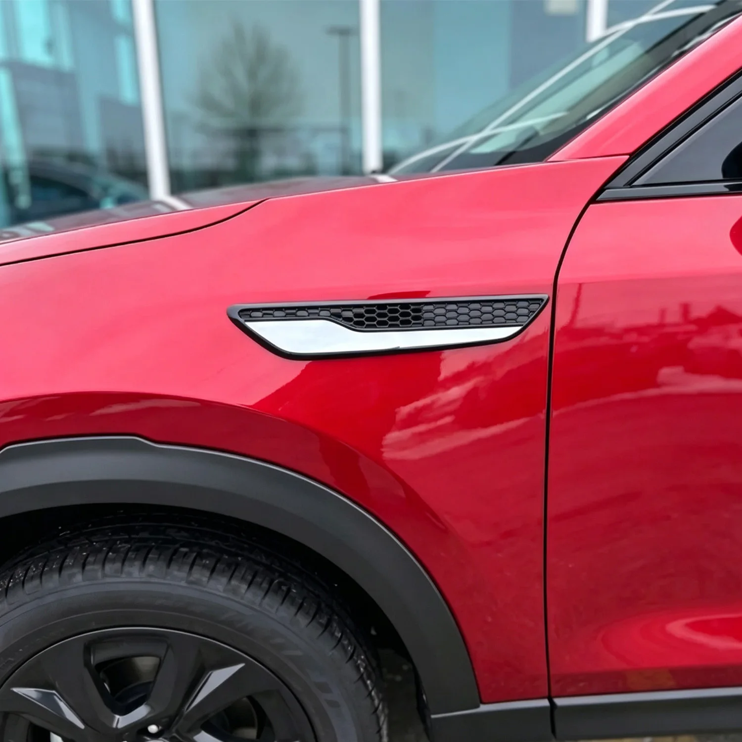 For Mazda CX-5 KM 2026 Front Fender Trim Strip 2Pcs Stainless Steel Side Fender Molding Decorative Guard Exterior Accessory