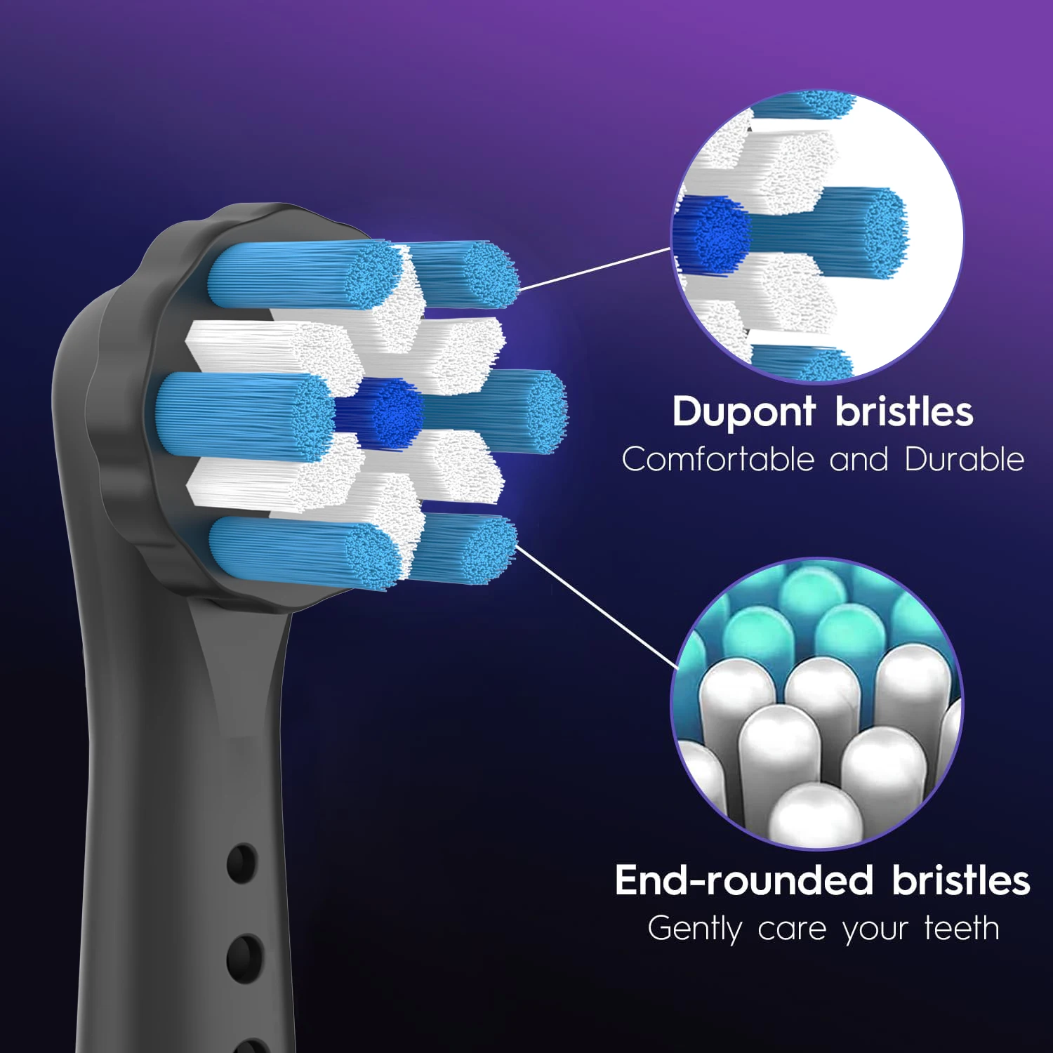 Replacement Toothbrush Heads Compatible with Braun Oral B iO 3/4/5/6/7/8/9/10 Series Electric Toothbrush Replacement Heads image 4