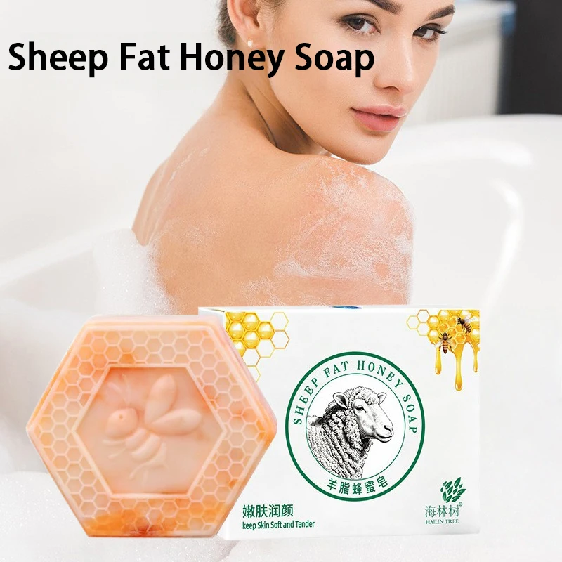 

Lanolin & Honey Handmade Soap Gentle Nourishing Moisturizing Bar Soap For Dry Sensitive Skin Lasting Natural Fragrance Gift Set