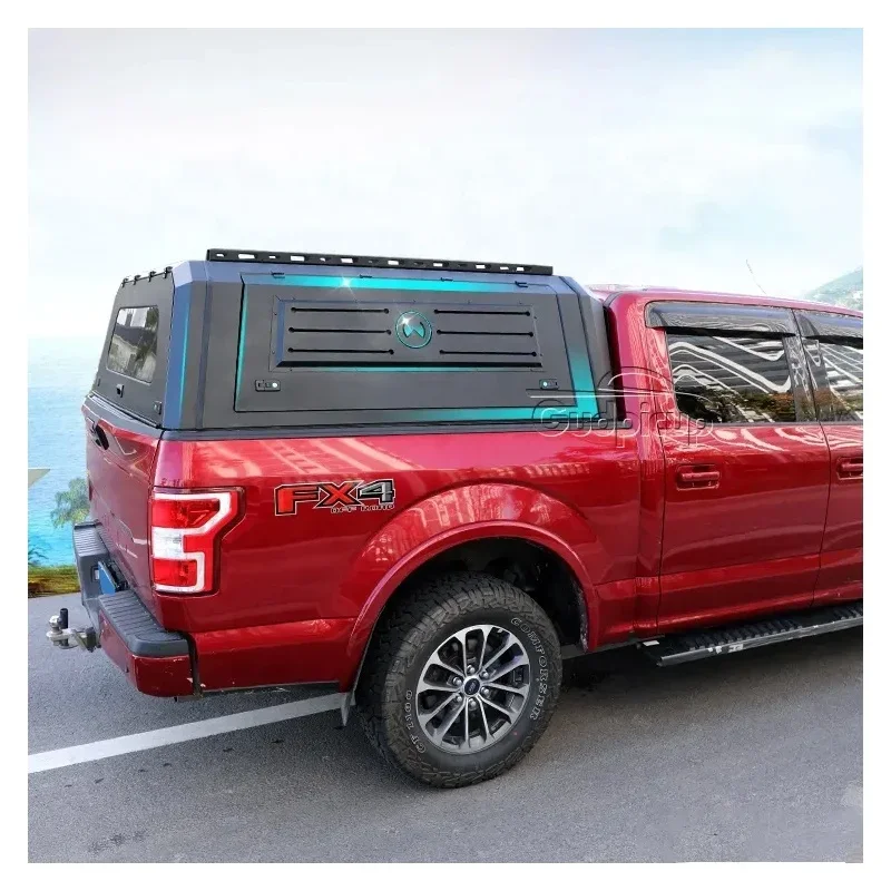 

4x4 Waterproof Lightweight Steel Hardtop pickup Truck Canopy Topper camper for ford f 150 hardtop ranger FENGJUN 5