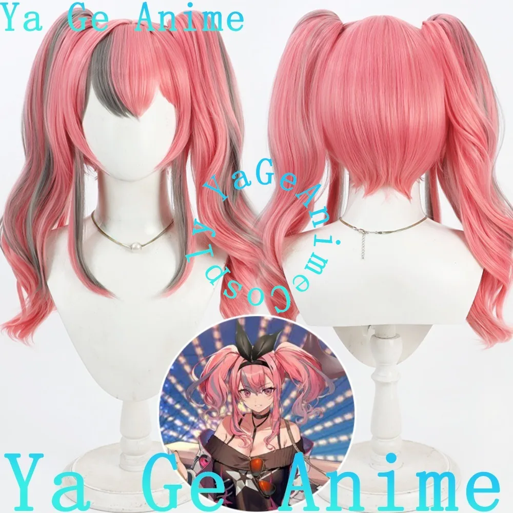 

Azur Lane Bremerton Cosplay Wig Anime Games Halloween Carnival Party Synthetic Heat Resistant Hair