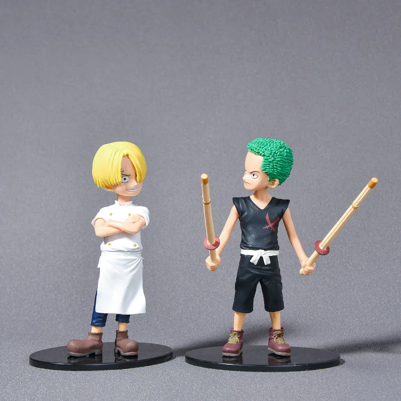 Toy Figurine Piece Anime Figurine Childhood Luffy Saab Aishanzhi Solon Model Figurine Cake Figurine Movies Tv Holiday Gift