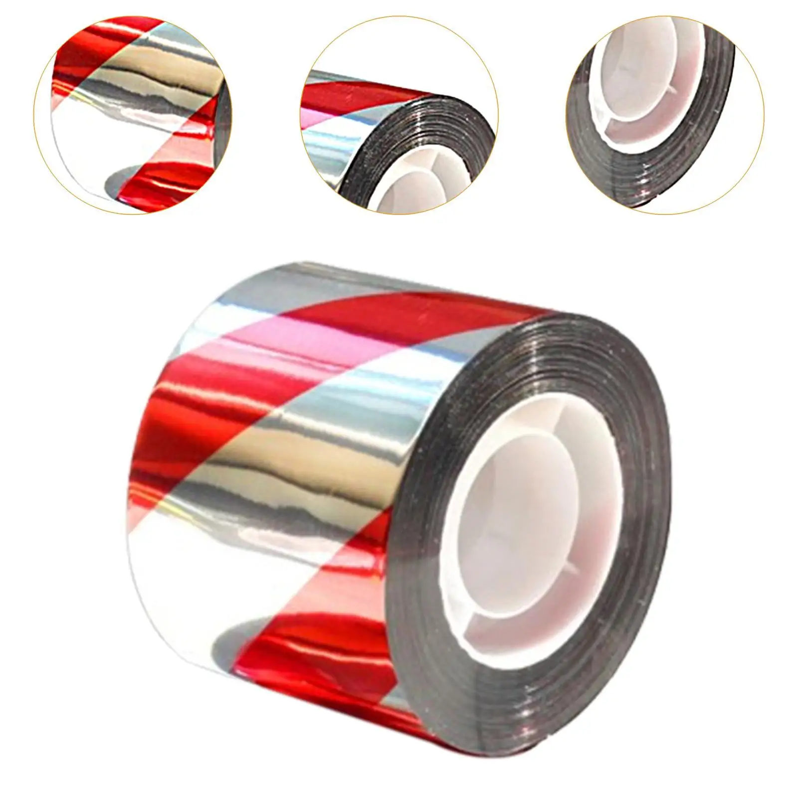 Bird Scare Tape Ribbon Easy Use Bird Reflective Tape for Pigeon Crows Lawn