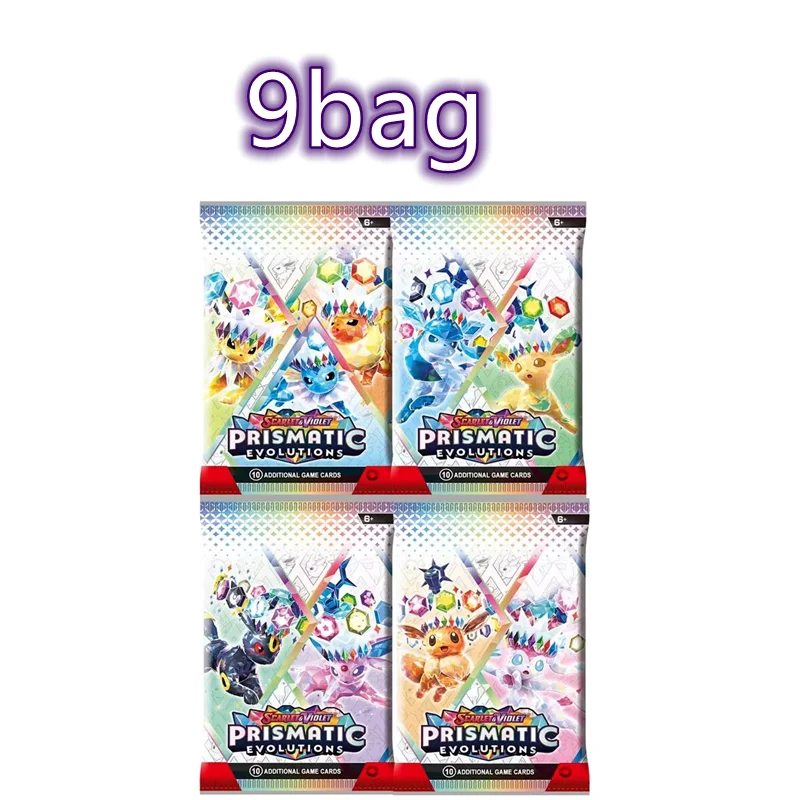 360 Stuks Pokemon Bestemd Rivalen Prismatische Evolutions Kaart Stellar Crown 151 Ultra Prisma Engels Booster Battle Transactie Geschenken