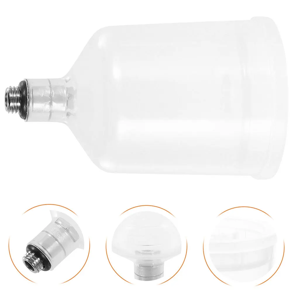 

2Pcs Airbrush Paint Containers for Uniform Coverage Effortless Handling and Flexibility during Operation Spray Cup