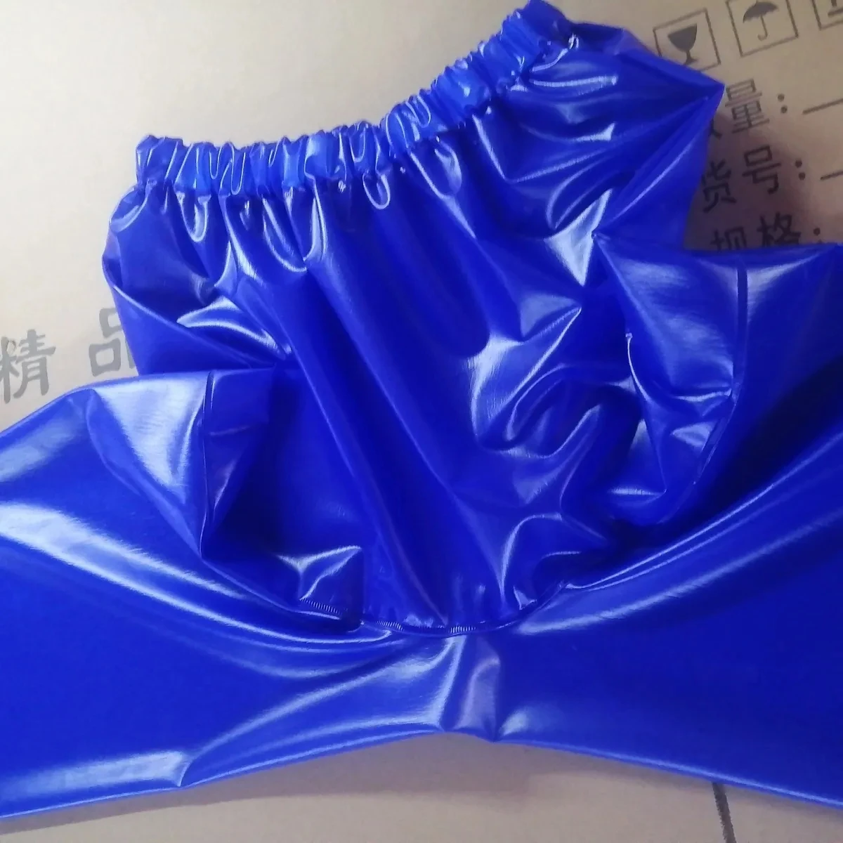Clear Loose Rainshorts Transparent PVC Man Shorts Waterproof Half Shorts Knee Length Rainproof Knee Length