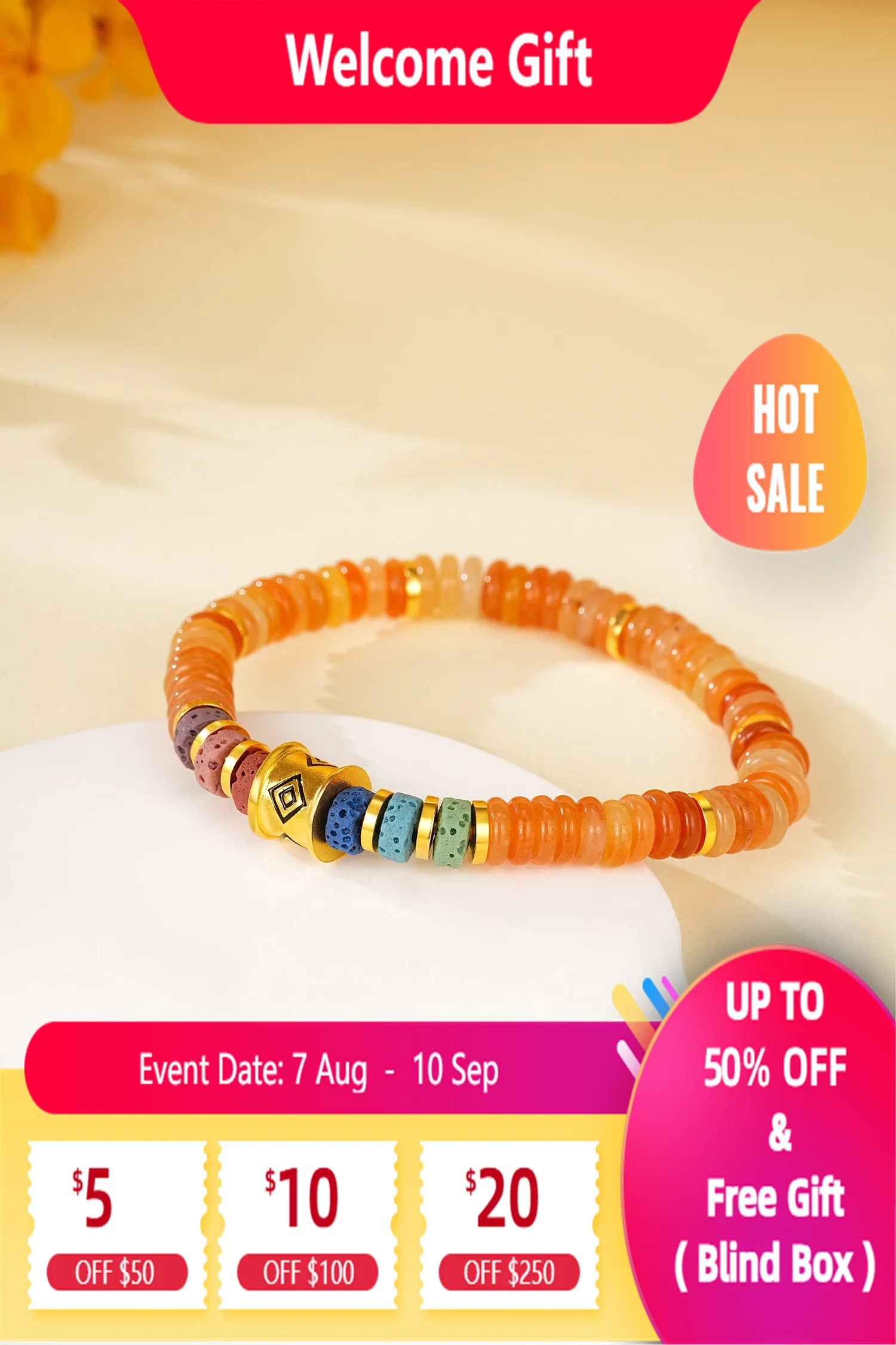 

Lium Gems Natural Jade bracelets combined 24k Gold Vermeil 925 Sterling Silver Chinese Five Elements Fire produces Earth