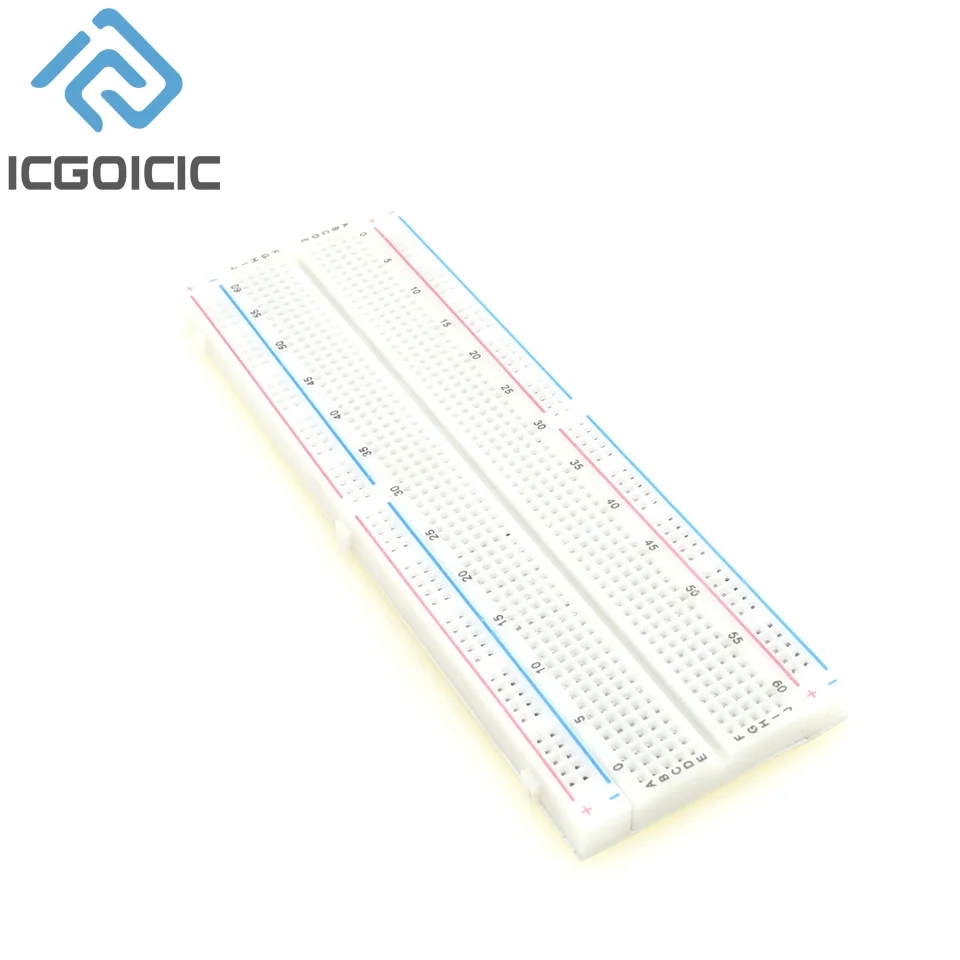 3.3V/5V MB102 Breadboard Power Module+MB-102 830 Points Prototype  For Arduino kit + 65 Jumper Wires Wholesale