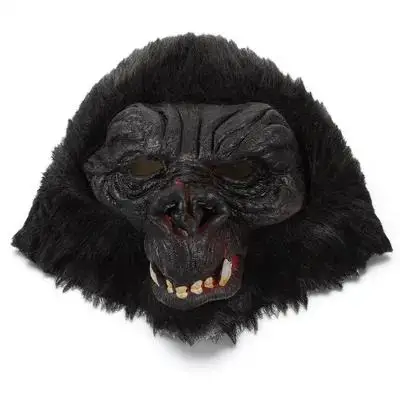 

Маска гориллы на Хэллоуин: креативный головной убор в виде животного для вечеринок, косплея, фестивалей, фотосессий, декоративная маска, уникальный реквизит для маскарада и карнавала