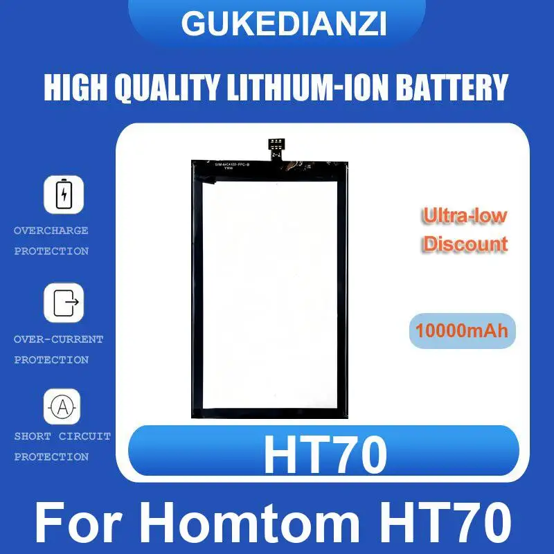 Аккумулятор для Homtom HT70 S99 ZOJI Z8 5.0 дюймов MTK6750 HT7 Pro S16 S7 Z6 Z7 S8 5.7 HT6 Oukitel K6000 Ulefone Power DOOGEE T6 HT37