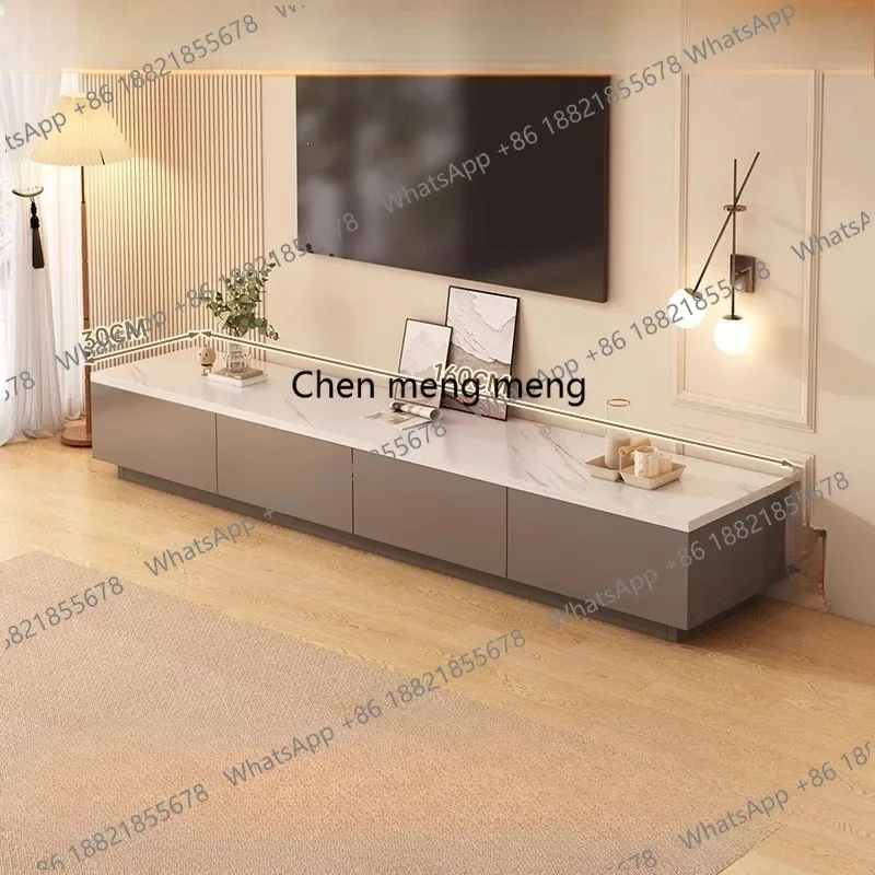 

F150 TV cabinet locker, small apartment simple household living room Italian floor storage locker