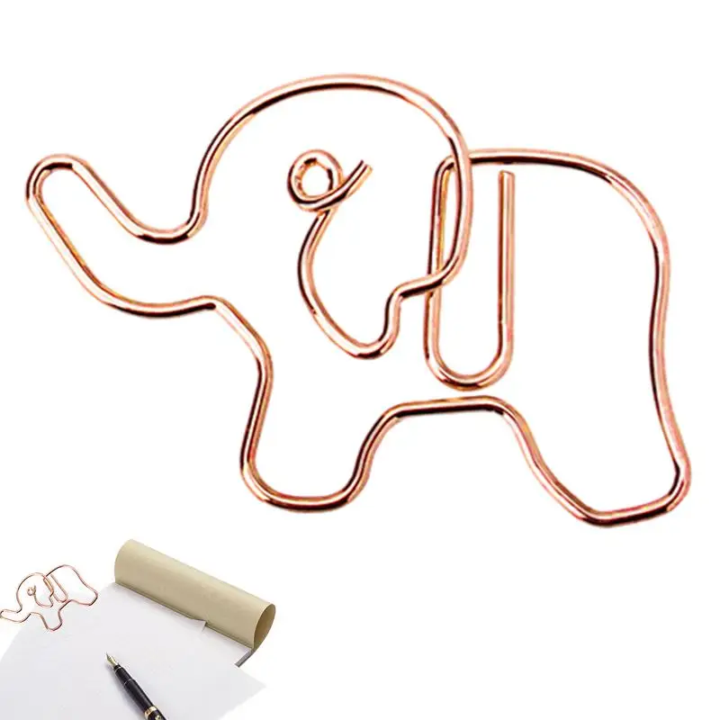 Cute Animal Shaped Bookmarks, Paper Clips, Interessante Bookmark Clip Memo Clip