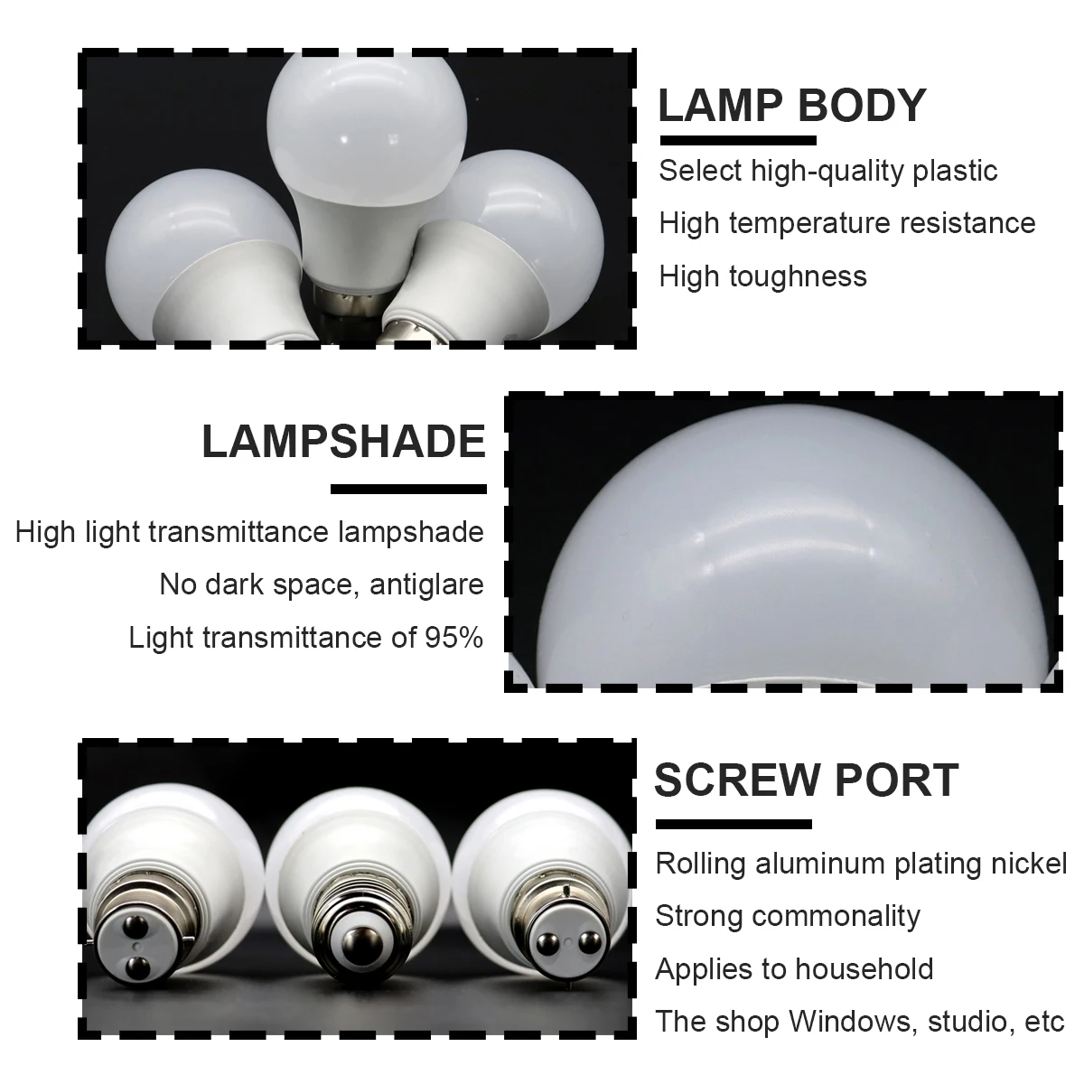 6 Teile/los Led-lampe E27 B22 15W 12W 10W 9W 8W Lampada LED Licht AC 220V Bombilla Scheinwerfer Beleuchtung Kalt Warm Weiß Lampe für Home