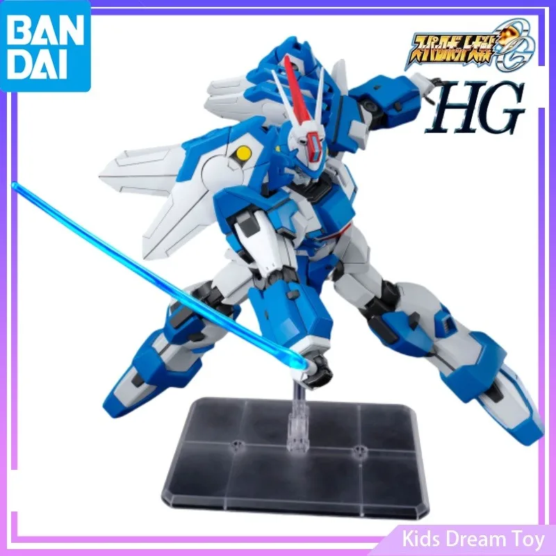 Bandai en Stock Original HG 1/144 Super Robot Wars OG figuras de Anime-ASHSAVIOUR-figuras de acción juguetes modelo de ensamblaje coleccionable