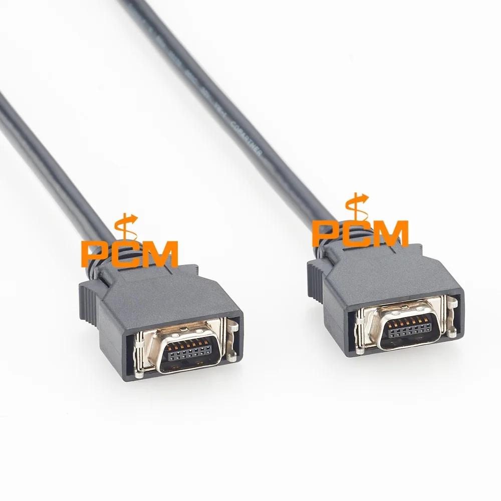 HPCN14 zu HPCN14 MDR-Kabel, Stecker zu Stecker mit Riegelverschluss, High-Density-SCSI-Signalkabel für industrielle Automatisierungsgeräte – Detail 2