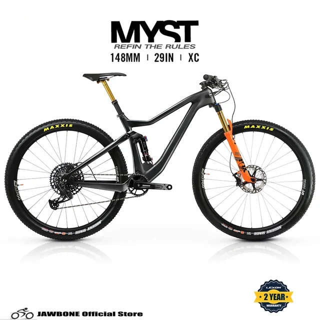 LEXON MYST PRO Full Suspension 29 Carbon Rahmen Berg FUR Fahrrad XC MTB Boost 12 148 DNM ROCKSHOX Shock Fahrrad Zubehor AliExpress