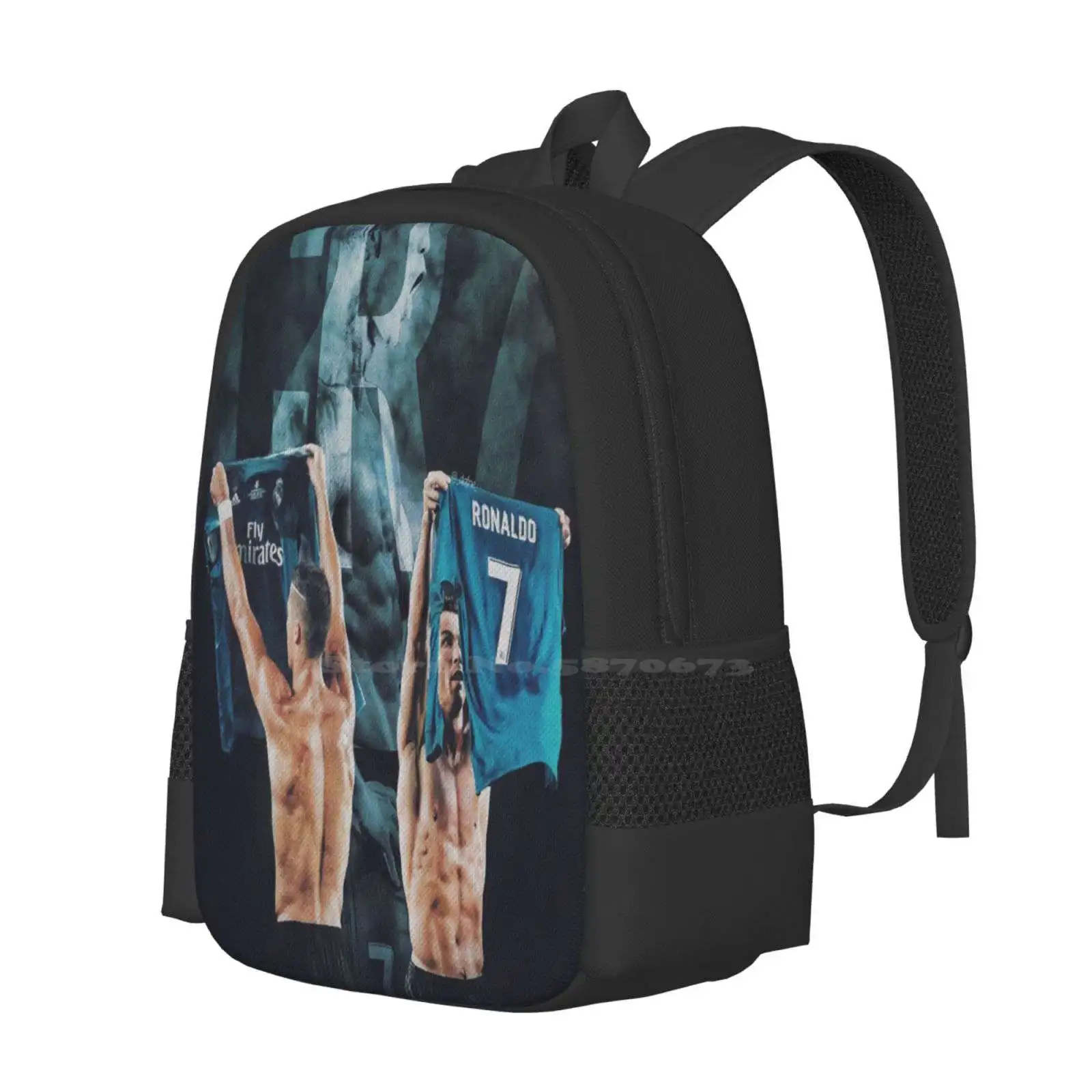 New Arrivals Unisex Bags Student Bag Backpack Rmfc Rmcf Footy Soccer Futbol Football Sports