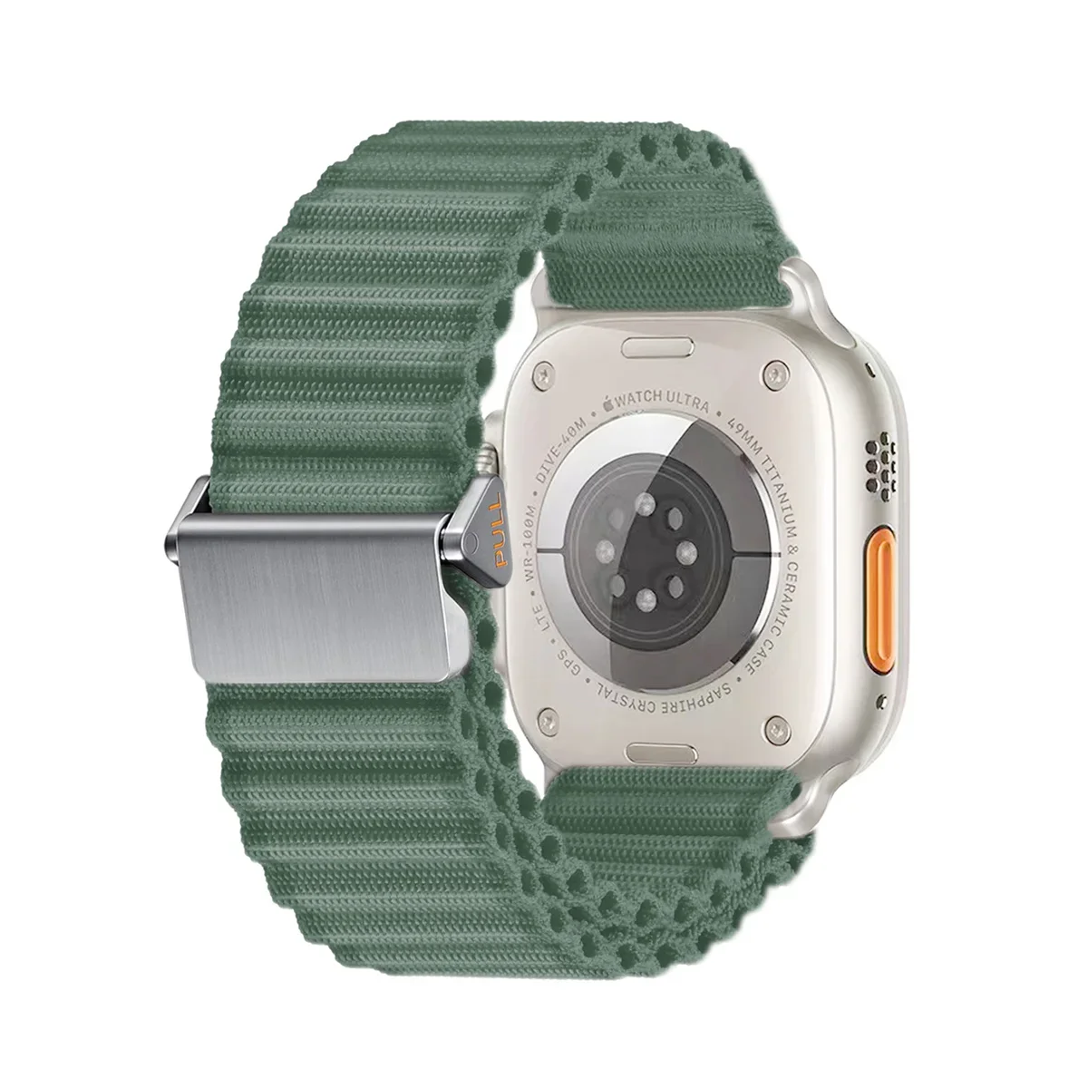 Correa de reloj para iWatch 42/44/45/46/49 mm 38/40/41 mm Correa de reloj de moda de nailon para relojes de la serie Ultra2 Serie 10/9/8/7/6/5/4/3_voghion.com