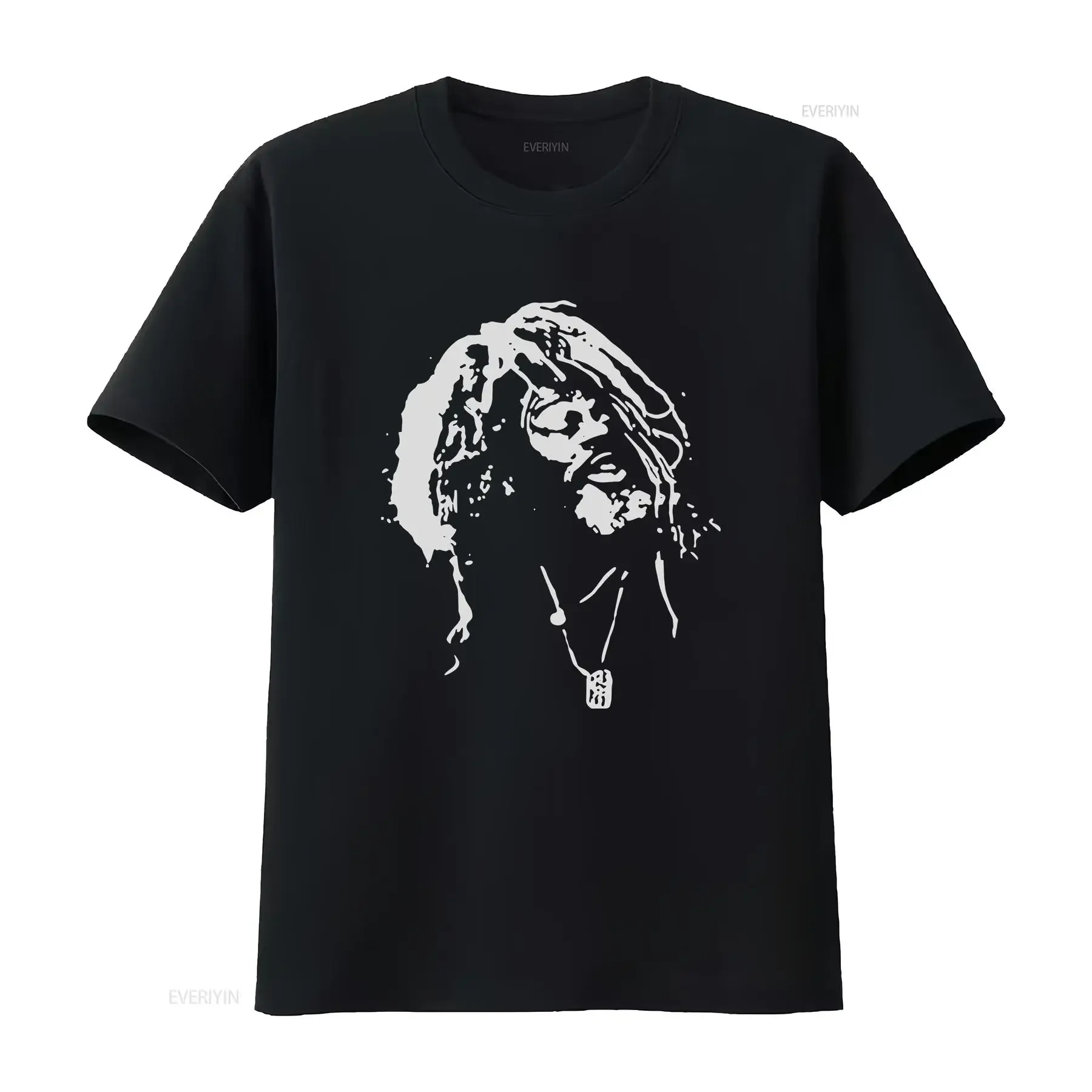 George Clinton perro atómico Funk música encantadora camiseta vintage lavada moda versátil gráfico streetwear transpirable estirado